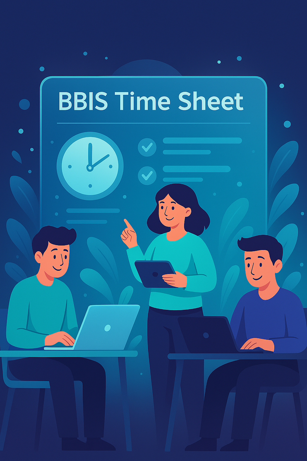 Timesheet Illustration